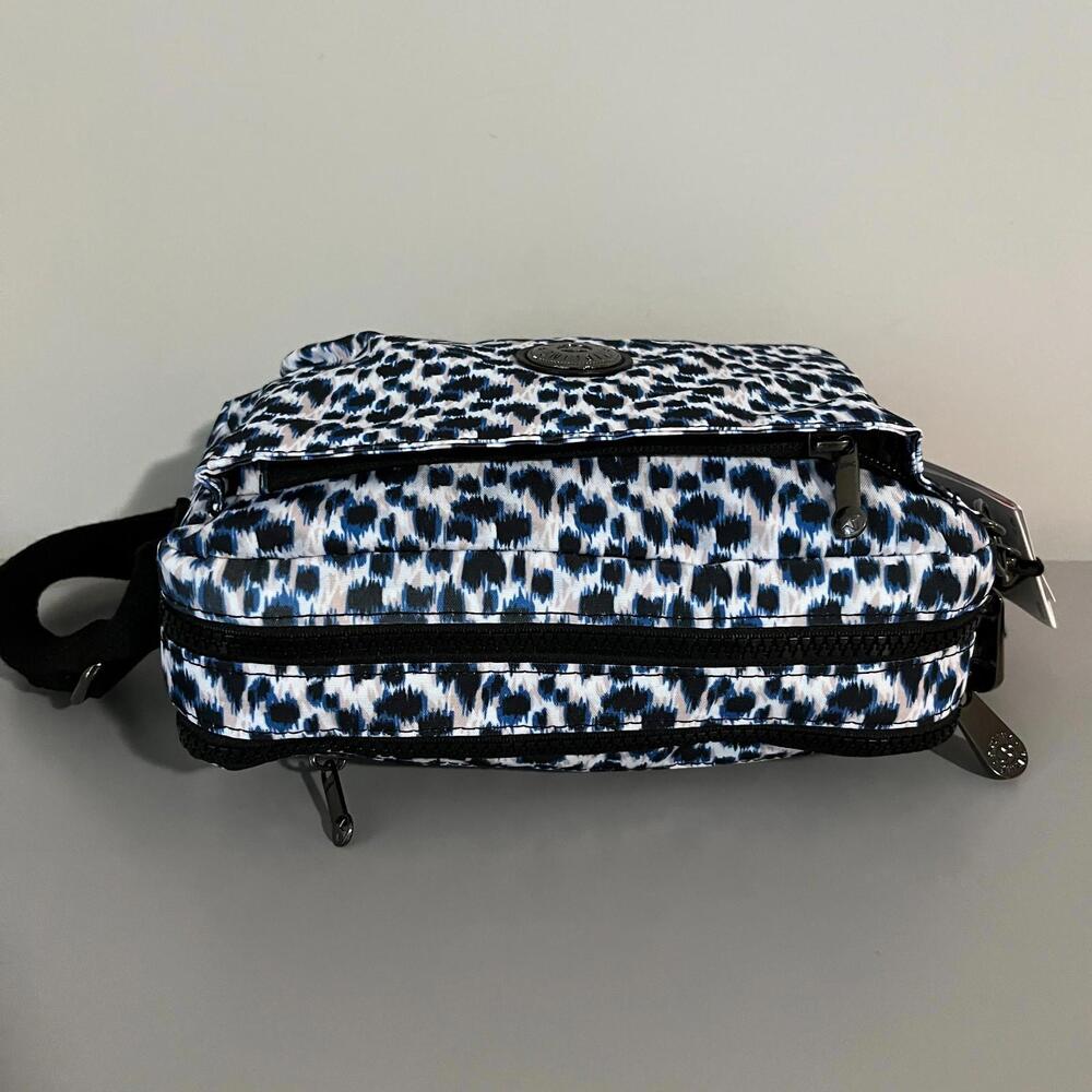 Kipling Leopard Print Abanu Medium Crossbody Bag … - image 3